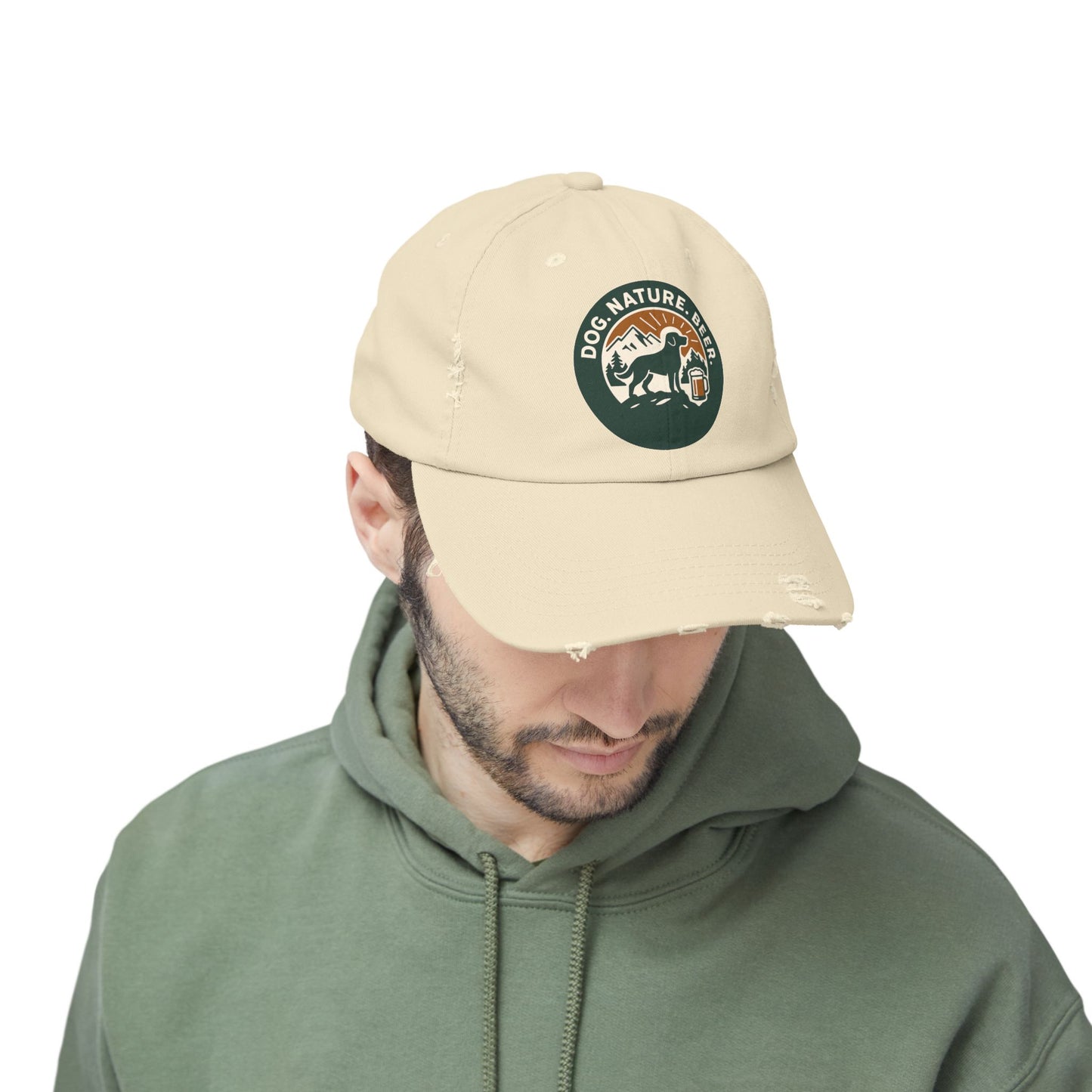 Faded Hat - Dog. Nature. Beer.