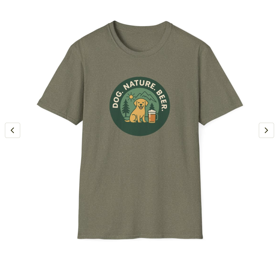 Dog Nature Beer T-Shirt - The Classic