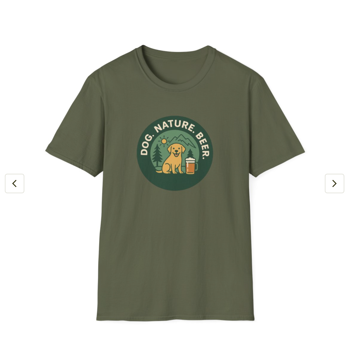 Dog Nature Beer T-Shirt - The Classic