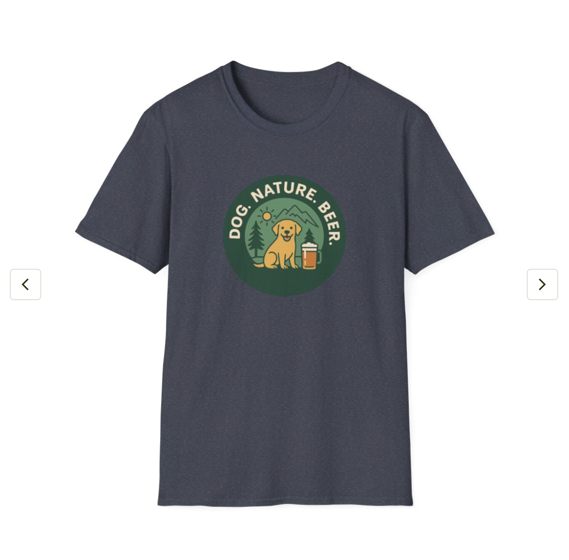 Dog Nature Beer T-Shirt - The Classic
