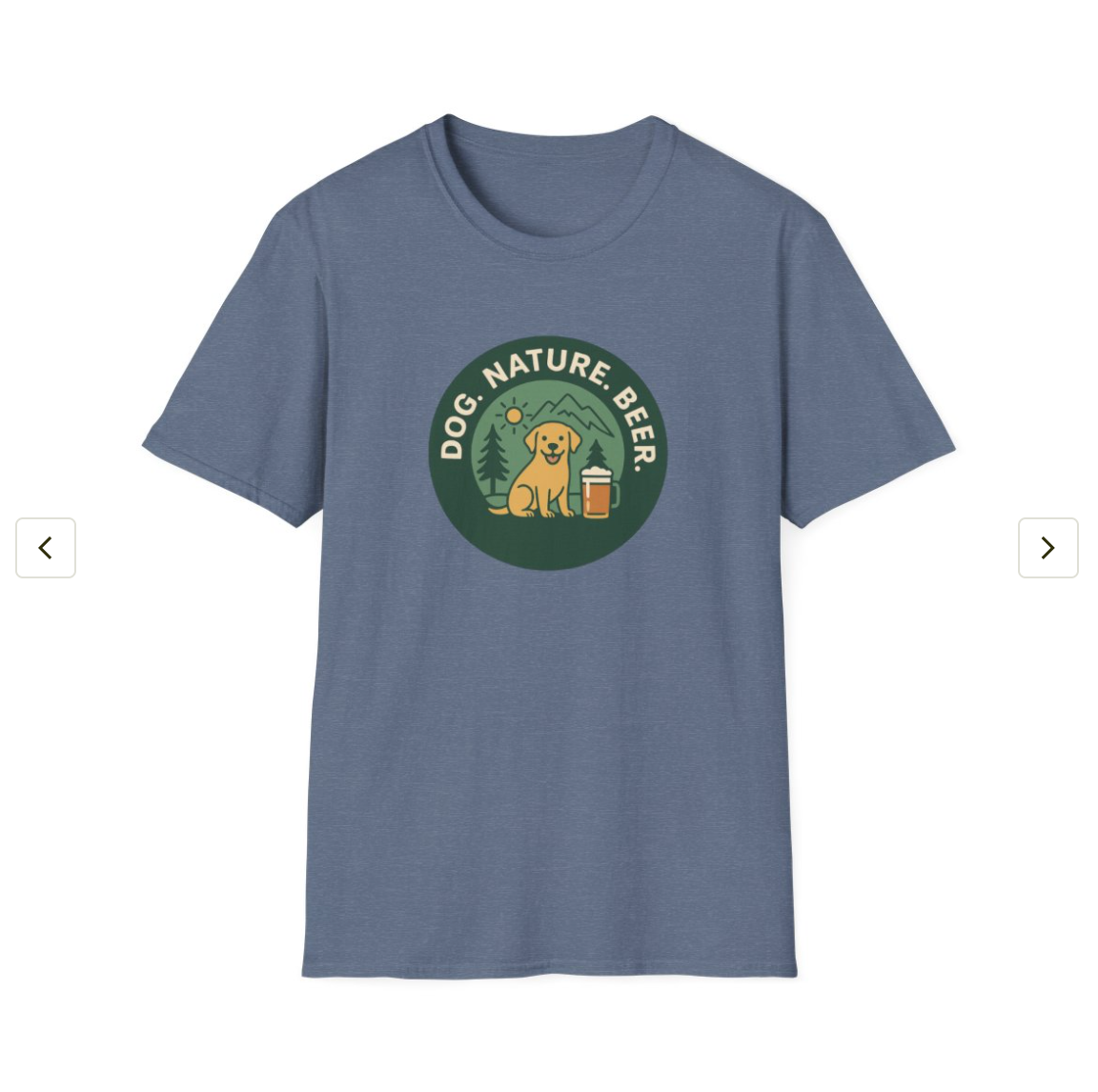Dog Nature Beer T-Shirt - The Classic