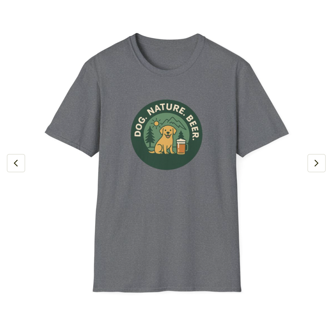 Dog Nature Beer T-Shirt - The Classic