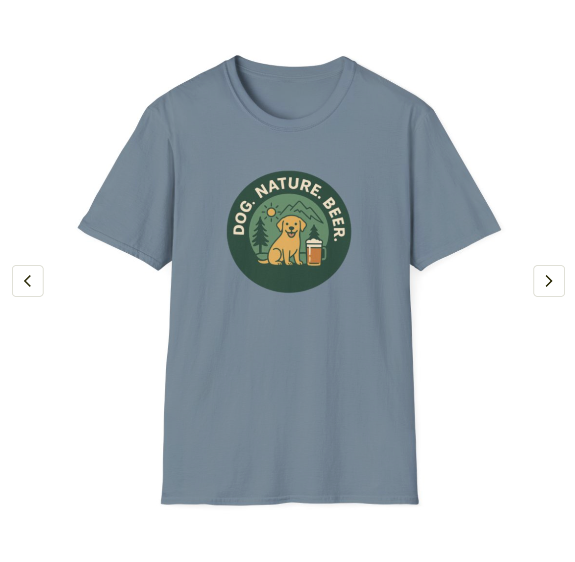 Dog Nature Beer T-Shirt - The Classic