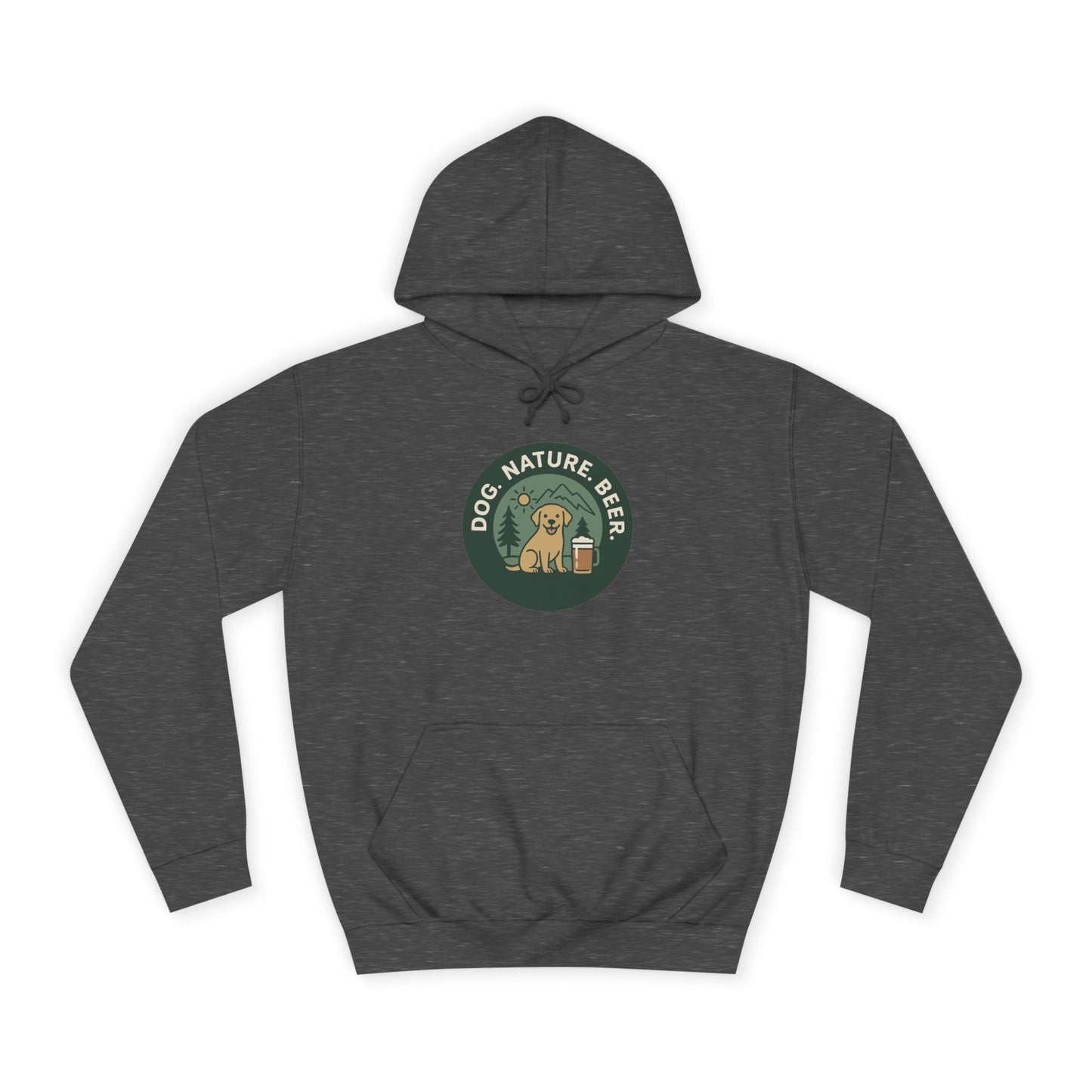Dog. Nature. Beer. Hoodie