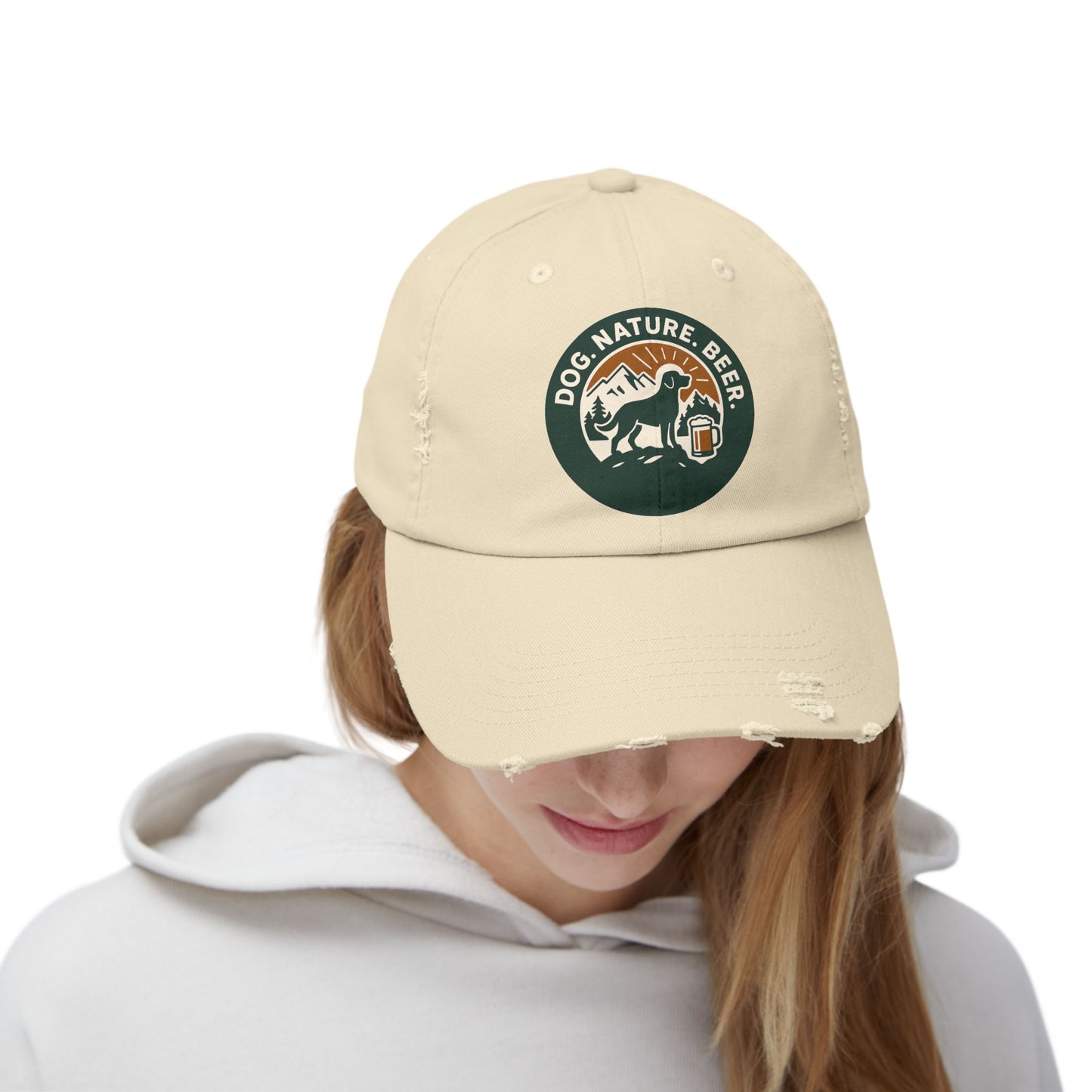 Faded Hat - Dog. Nature. Beer.