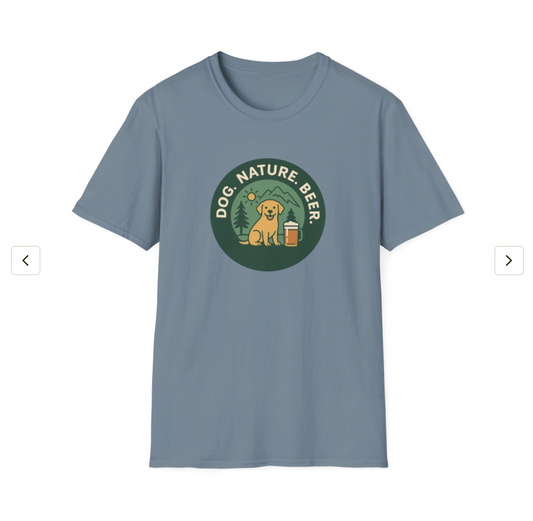 Dog Nature Beer T-Shirt - The Classic